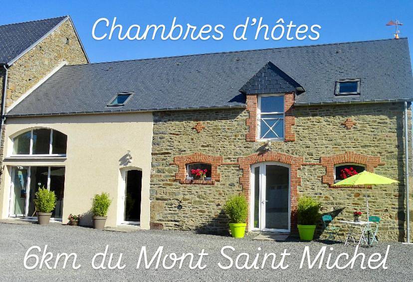 Le Relais de la Hardiesse 6km Mont St Michel - Chambres d'hôtes et gites in Courtils, Baie du Mont-Saint-Michel