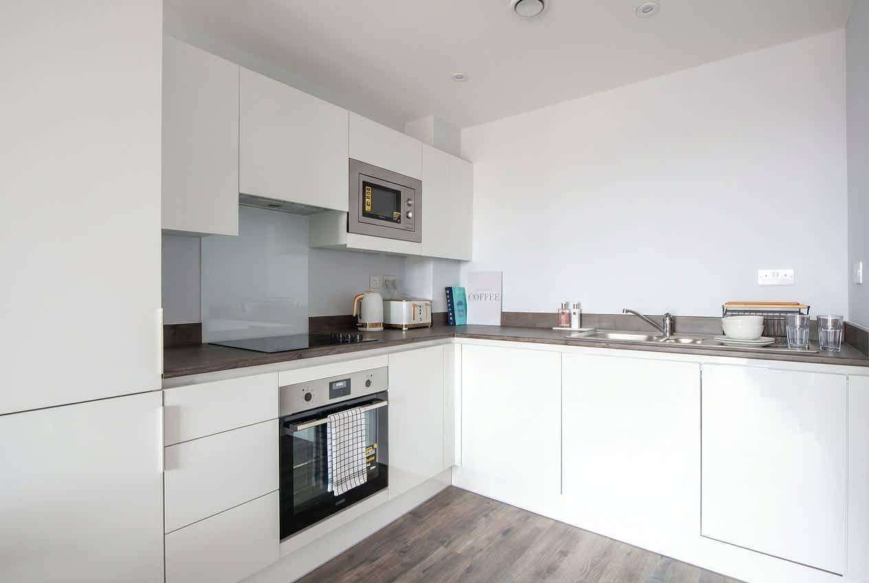 Ganze Wohnung, Smart 1 Bed Apartment in Birmingham w Roof Terrace in Birmingham, Birmingham und Umgebung