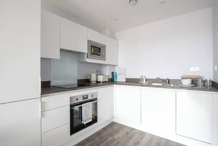 Ganze Wohnung, Modern 1Bed Central Birmingham Apartment- Sleeps 4 in Birmingham, Birmingham und Umgebung
