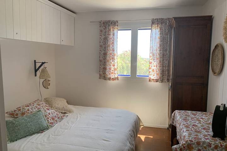 Charming, air-conditioned little cottage with ocean views in La Croix-Valmer, Gigaro, near St. Tropez in La Croix-Valmer, Parque nacional Port-Cros