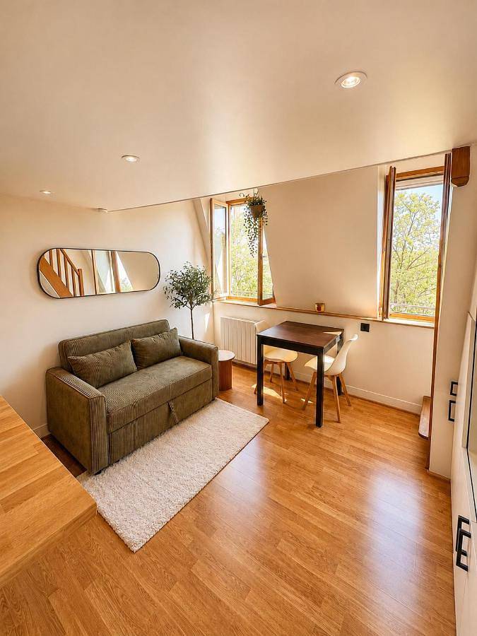 Gîte pour 3 personnes, avec Vue dans Chateau De Vincennes