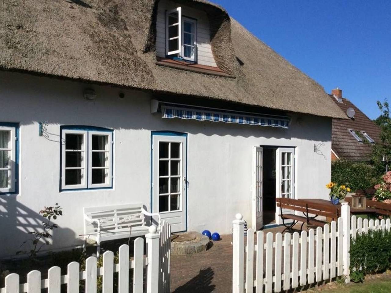 Kapitänshaus, Hausteil in Oevenum, Föhr