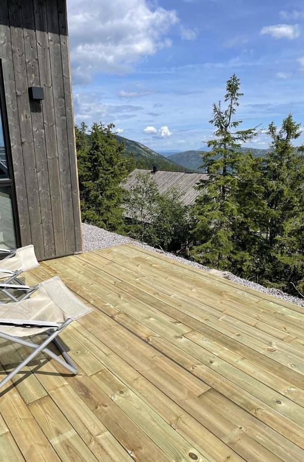 Stylish cabin at Lifjell with jacuzzi and sauna in Bø