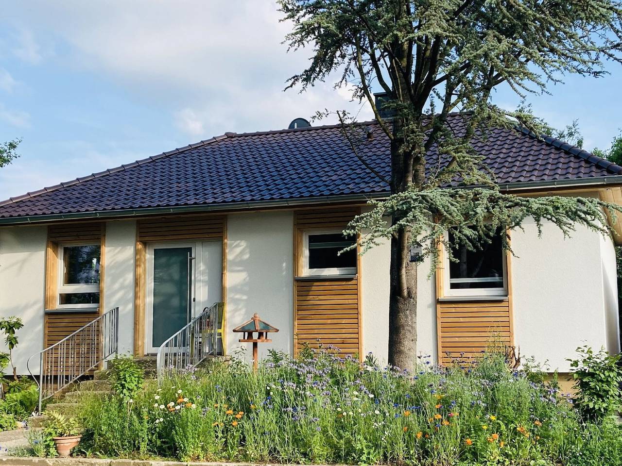 Casa de férias 'Ferienhaus Urwald' com terraço privado, jardim privado e acesso Wi-Fi in Hofgeismar, Hessisches Bergland