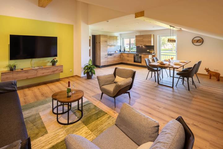 Ferienwohnung für 4 Personen, mit Garten in Bad Grönenbach