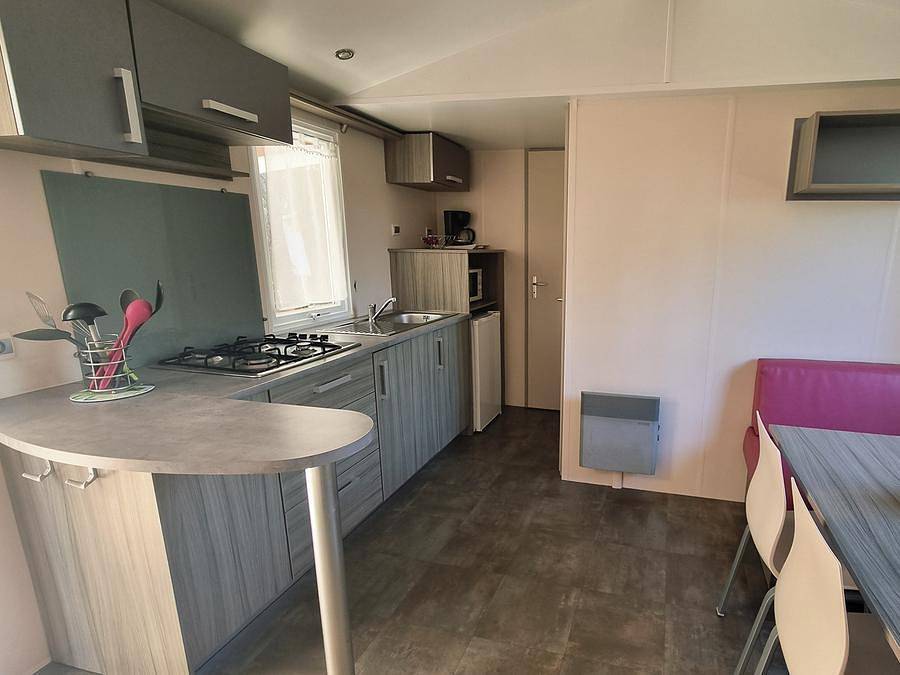 Camping Les Petites Minaudieres - Mobilheim 4 personen - 2 Zimmer in Saint-Sauveur (Vienne), Vienne