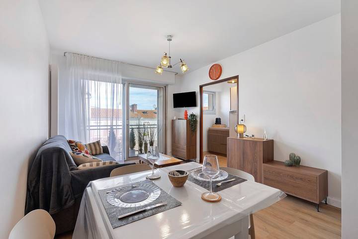 Location de vacances pour 2 personnes, avec Balcon aux Les Sables-d'Olonne