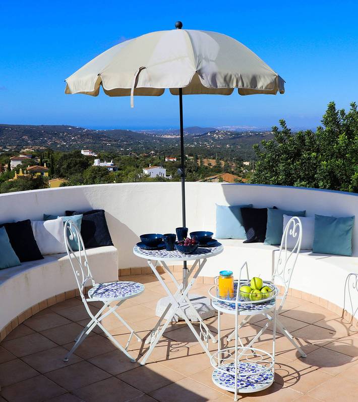 Villa pour 8 personnes, avec piscine et balcon à Faro - 4