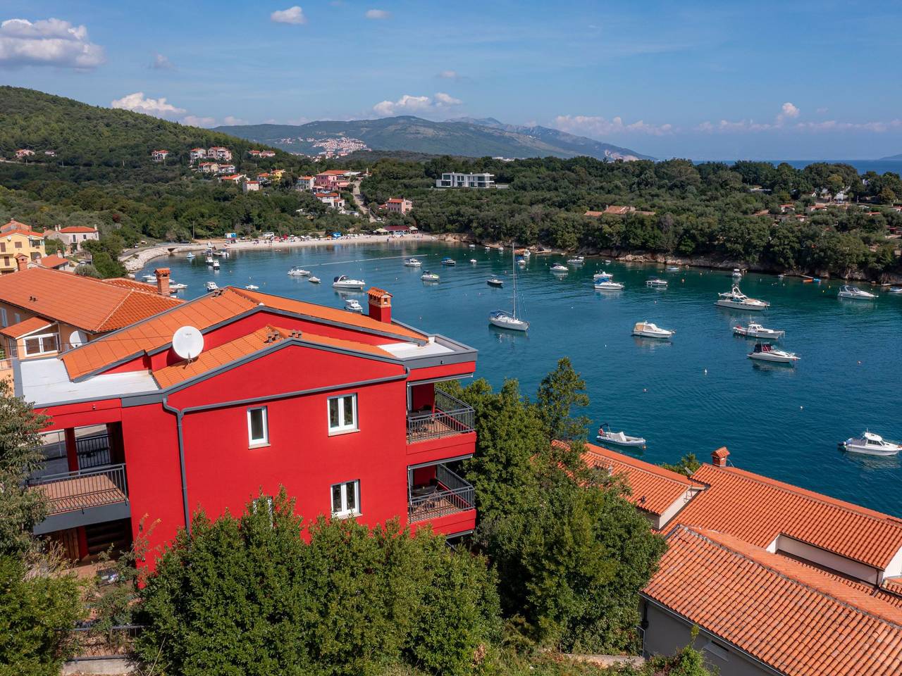 Ganze Wohnung, Red House Apartments Sveta Marina in Raša, Ostküste Istrien