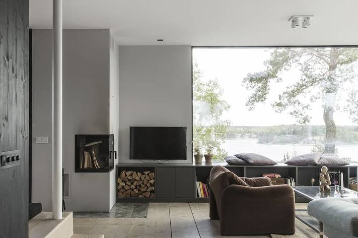 Exklusives architektonisches Haus im Archipel in Ingarö
