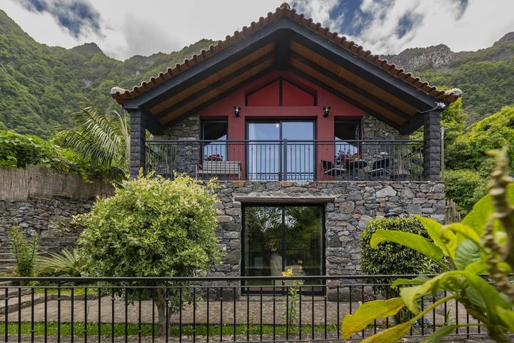 Casa de campo para 6 pessoas, com Varanda e Terraço em Madeira