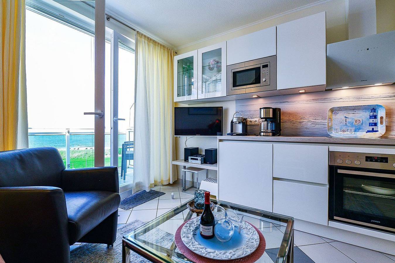 Ganze Wohnung, Ins2 Haus Inselblick– Direkt am Strand mit Meerblick in Sahlenburg Strand, Cuxhaven
