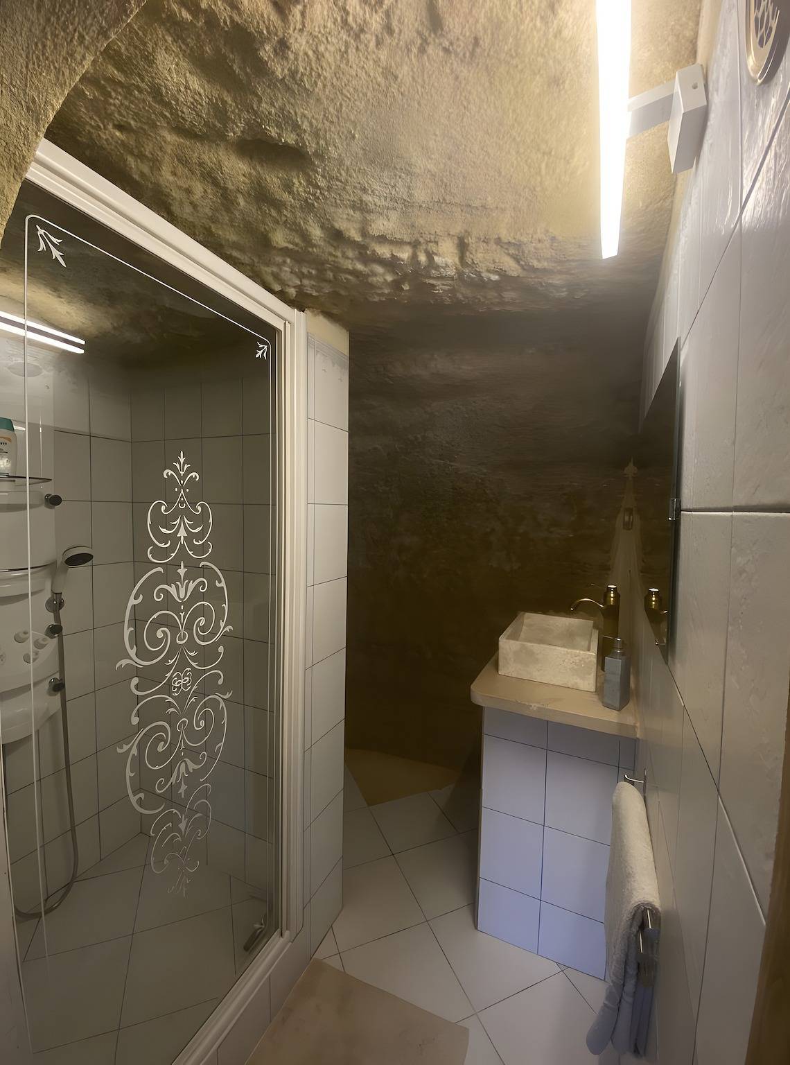 Studio entier, Studio 'Troglodyte En Provence' avec vue sur le lac et terrasse privée in Cornillon-Confoux, Côte méditerranéenne (France)