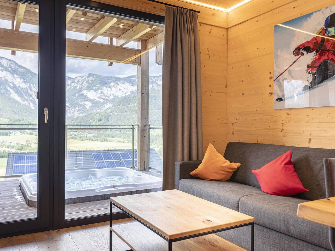 Ganze Wohnung, Premium-Apartment mit Sauna in Haus, Schladming-Dachstein