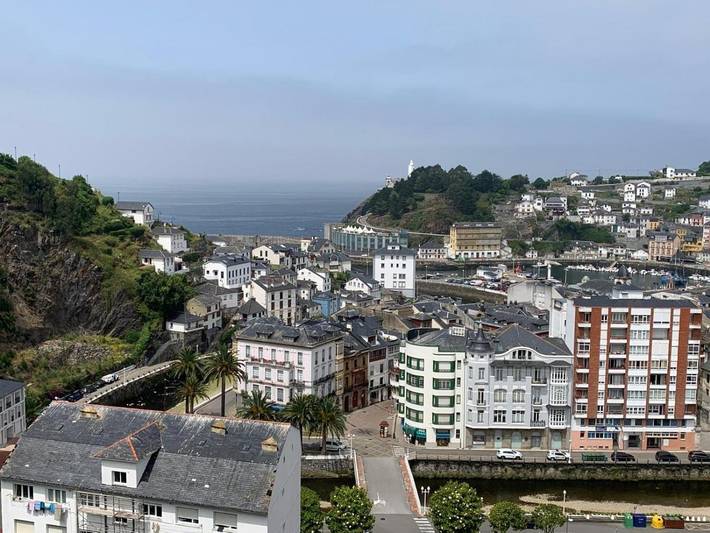 Apartamento para 5 personas, con vistas en Luarca