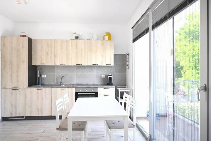 Ganze Wohnung, Ferienwohnung für 5 Personen mit Balkon/Terrasse in Porto Recanati, Adriaküste Marken