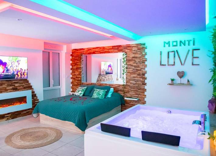 Gîte pour 2 personnes, avec jacuzzi et sauna à Montivilliers