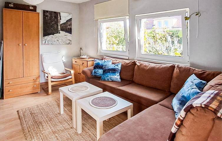 Ferienhaus für 6 Personen mit Terrasse in Nowe Warpno, Stettiner Haff