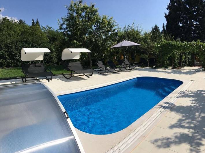 Villa für 8 Personen, mit Seeblick und Garten sowie Ausblick und Pool am Balaton - 2