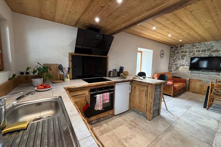Appartement de vacances pour 4 personnes, avec jardin