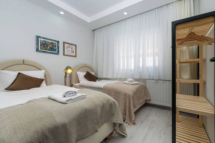 Ganze Wohnung, Charming, 2-bedroom apartment with Ac Wifi in amazing Antalya in Antalya, Provinz Antalya