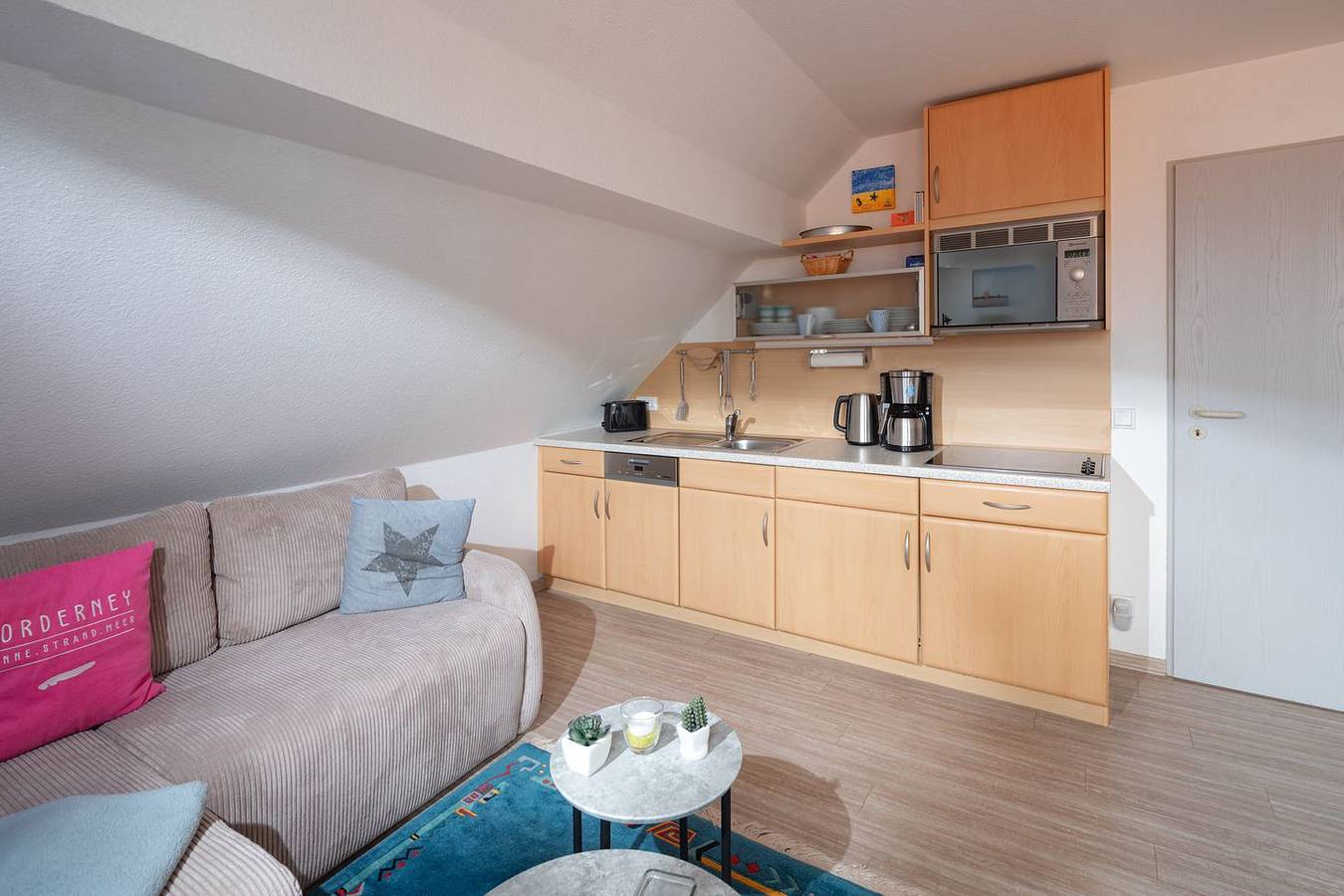 Geheel appartement, Vakantieappartement voor 2 personen met sauna in Norderney