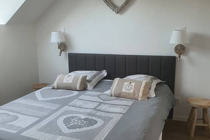 Appartement de vacances pour 4 personnes, avec jardin