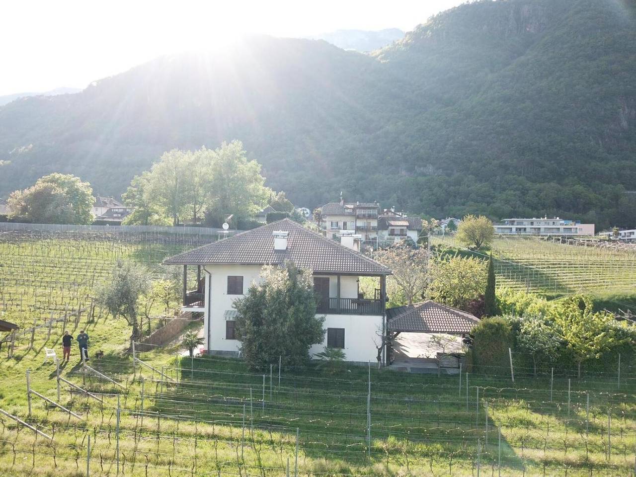 Appartement entier, Appartement « Weingut Hochleiten » avec vue sur la montagne, balcon et Wi-Fi in Oberplanitzing, Caldaro sulla Strada del Vino