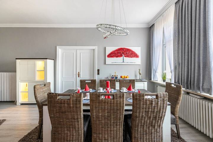 Ganze Wohnung, Ferienwohnung "Am Historischen Markt" mit privater Terrasse und Wlan in Friedrichstadt, Eider-Treene-Sorge