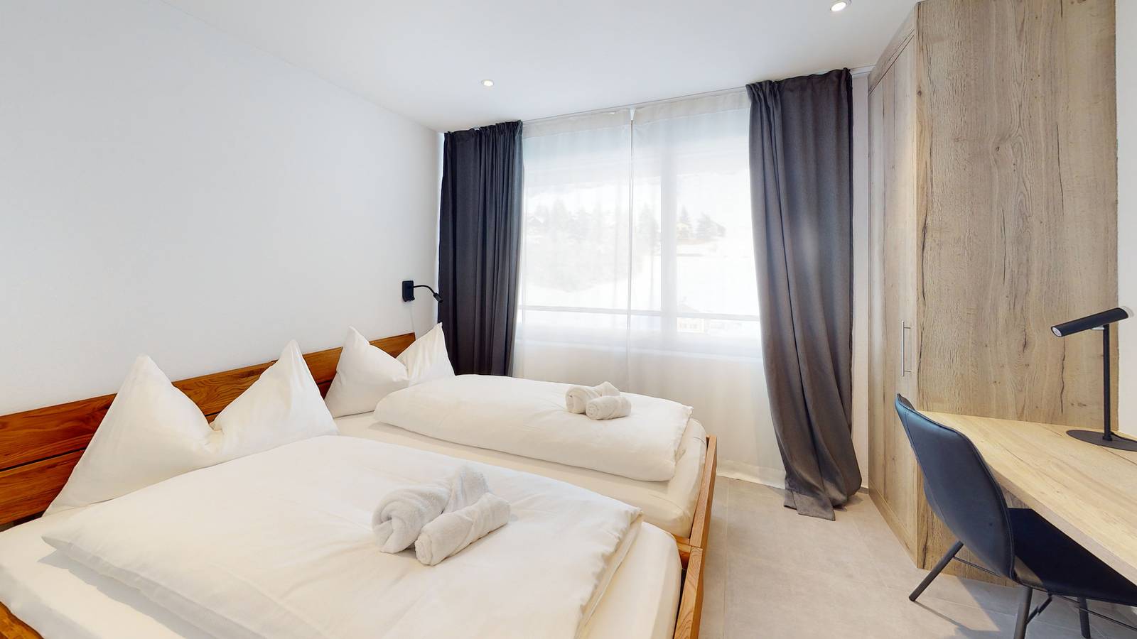 Ganze Wohnung, Wohnung mit Hotel-Spa & Pool in Churwalden, Plessur Alpen