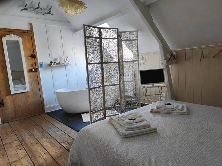 Chambre d’hôte pour 2 personnes, avec Terrasse et Vue
