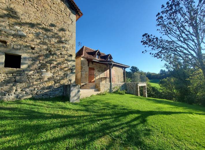 Gîte pour 4 personnes, avec terrasse et jardin, animaux acceptés dans le Lot - 3