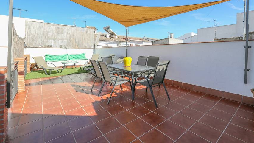Chalet para 10 personas, con piscina y balcón/terraza en Sierra Norte de Sevilla - 4