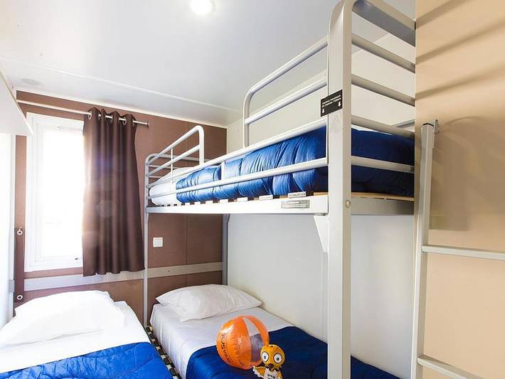 Camping Le Vieux Port - Mobilheim 6 personen - Cosy - 2 Schlafzimmer in Messanges, Côte d’Argent