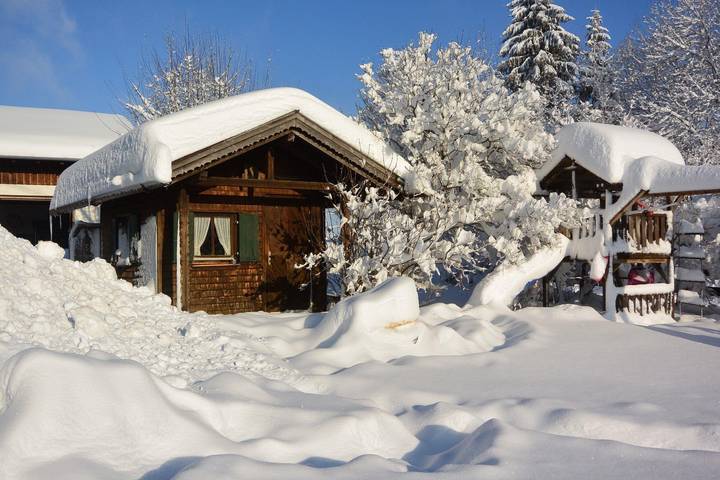 Bauernhof für 4 Personen, mit Balkon und Garten in Nesselwang