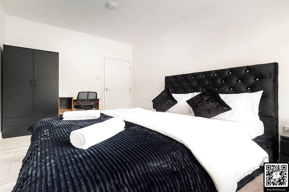 Ganze Wohnung, Lux 2Bdr Flat By Luton Station/Airport/City Centre - 30min to Kings X St Pancras in Luton, Chiltern Hills