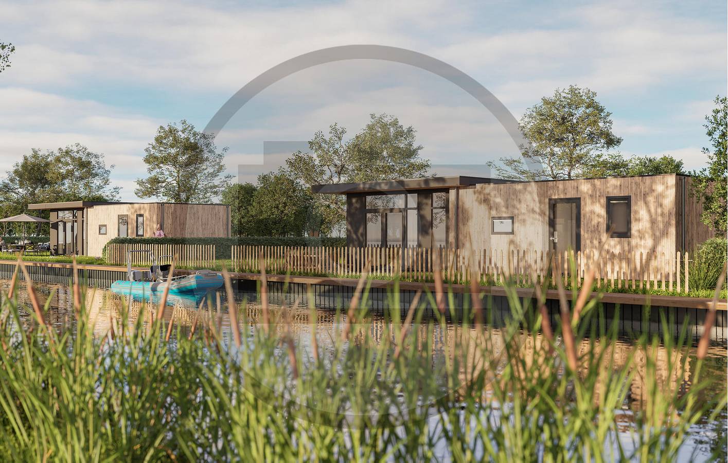 Holiday home for 4 people with terrace in Vinkeveen, Groene Hart