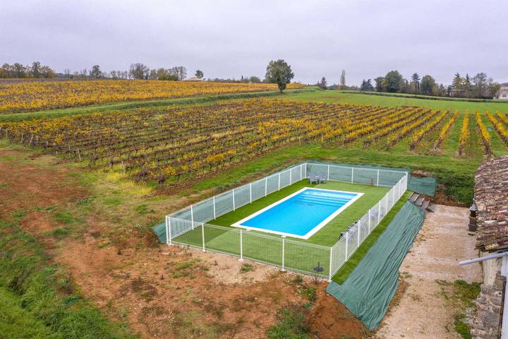 Gîte pour 8 personnes, avec terrasse et piscine à Castelnau-de-Montmiral - 4
