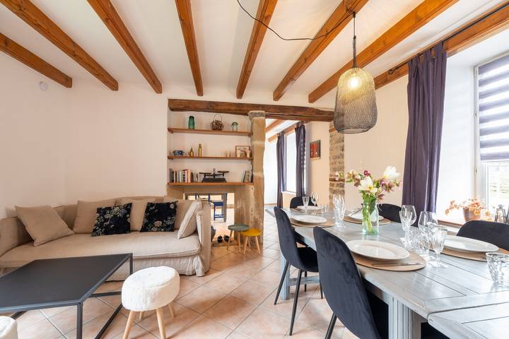 Ferienhaus für 6 Personen, mit Garten in den Vogesen