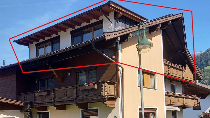 Ferienwohnung für 4 Personen, mit Balkon in Uderns - 2