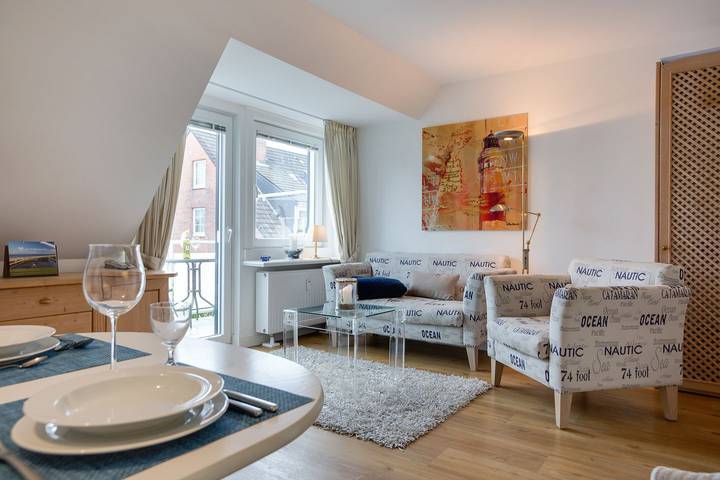 Ferienwohnung für 2 Personen, mit Balkon - 1