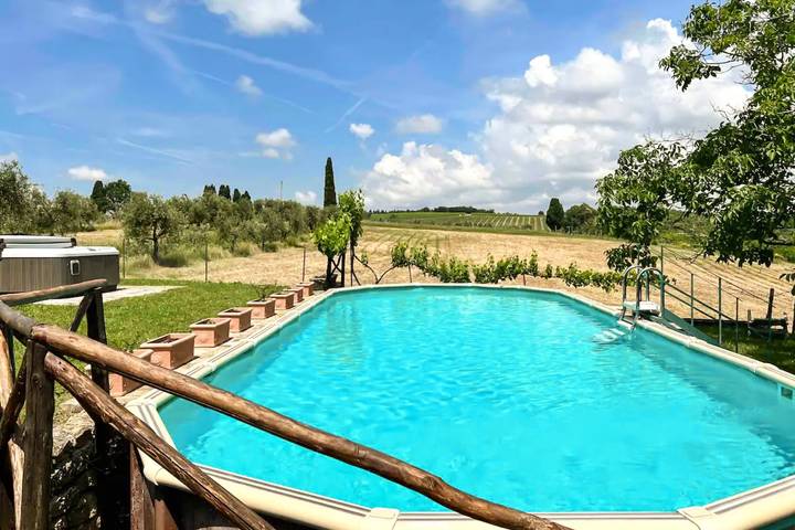 Casa vacanze "Limonaia" con piscina condivisa, giardino in comune e Wi-Fi in Castelnuovo Berardenga (Comune), Chianti