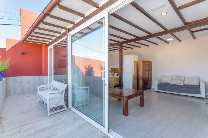 Habitación para 4 personas, con sauna y jardín - 1