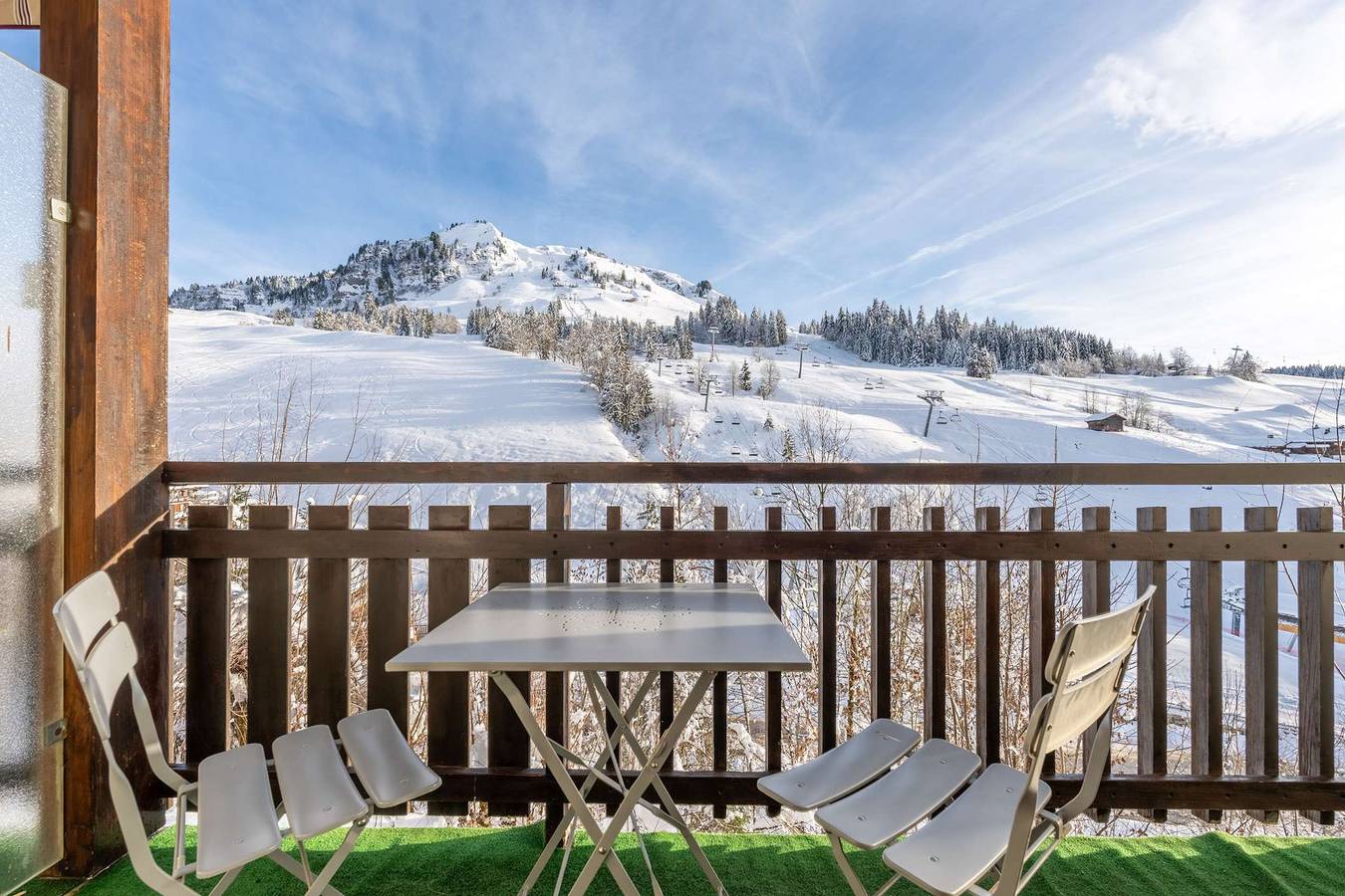 Appartement de vacances entier, Planay : Studio centre village à 100m des pistes. in Chinaillon, Le Grand-Bornand