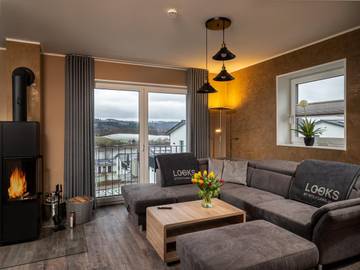 Ferienhaus für 6 Personen, mit Balkon und Sauna, kinderfreundlich in Diemelsee