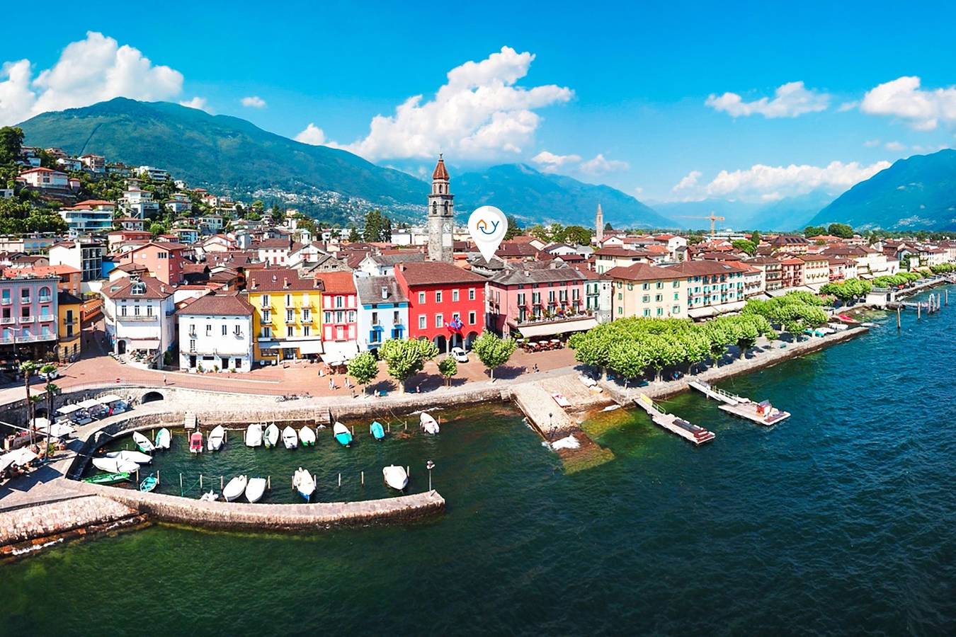 Geheel appartement, Corte di Ascona 2 in Ascona, Ticino Alpen en Verbano