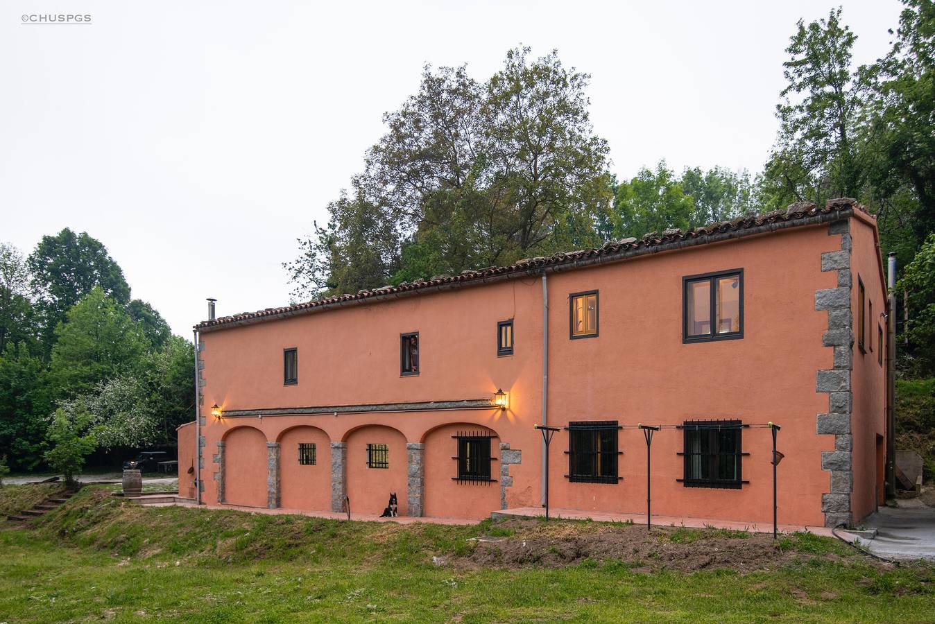 Casa Vacacional 'Masiacanfelix' con Wi-Fi in Santa Fe de Montseny, Fogás de Monclús