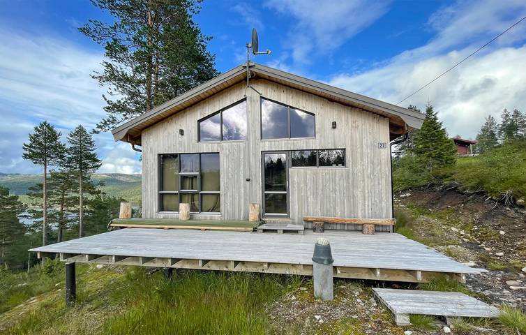 Ferienhaus für 8 Personen, mit Terrasse und Garten sowie Seeblick in Norwegen - 4