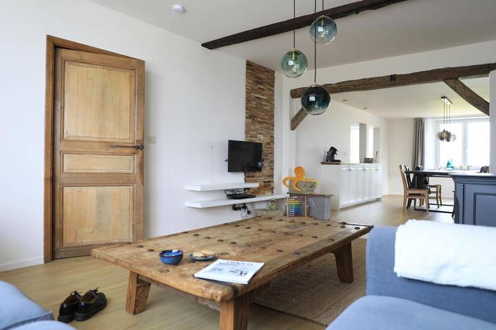 Maison de vacances pour 8 personnes, avec jardin et vue à Wellin