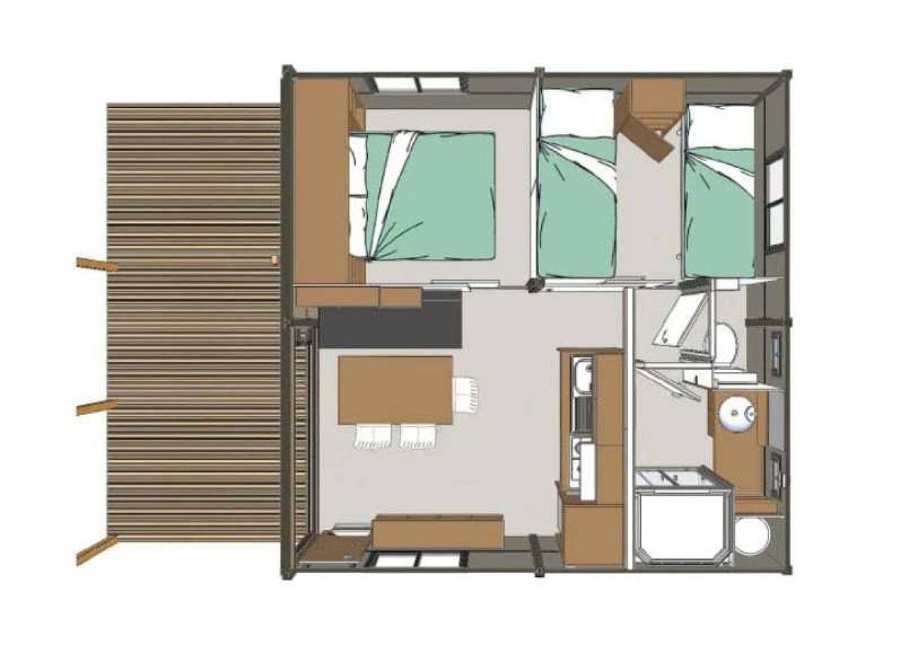 Chalet - Piscine  - ccaghdg in Hourtin, Médoc Regional Natural Park